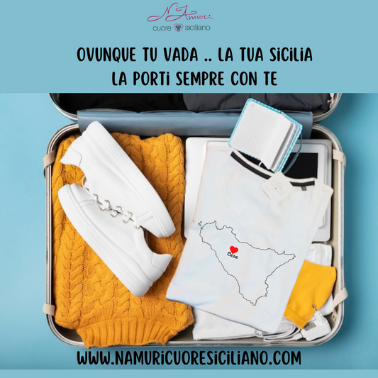 Maglietta personalizzata Sicilia