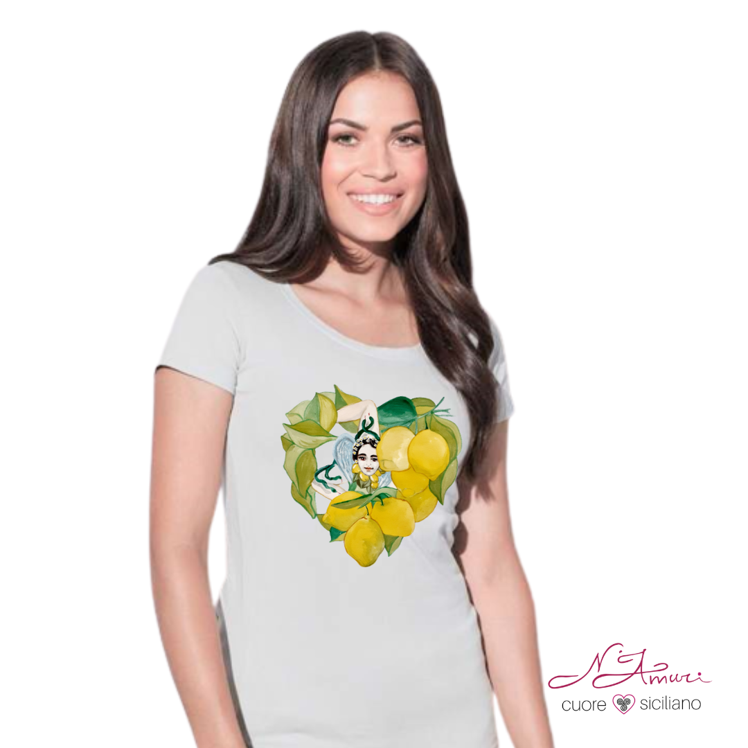 Maglia Stampata | Trinacria e Limoni