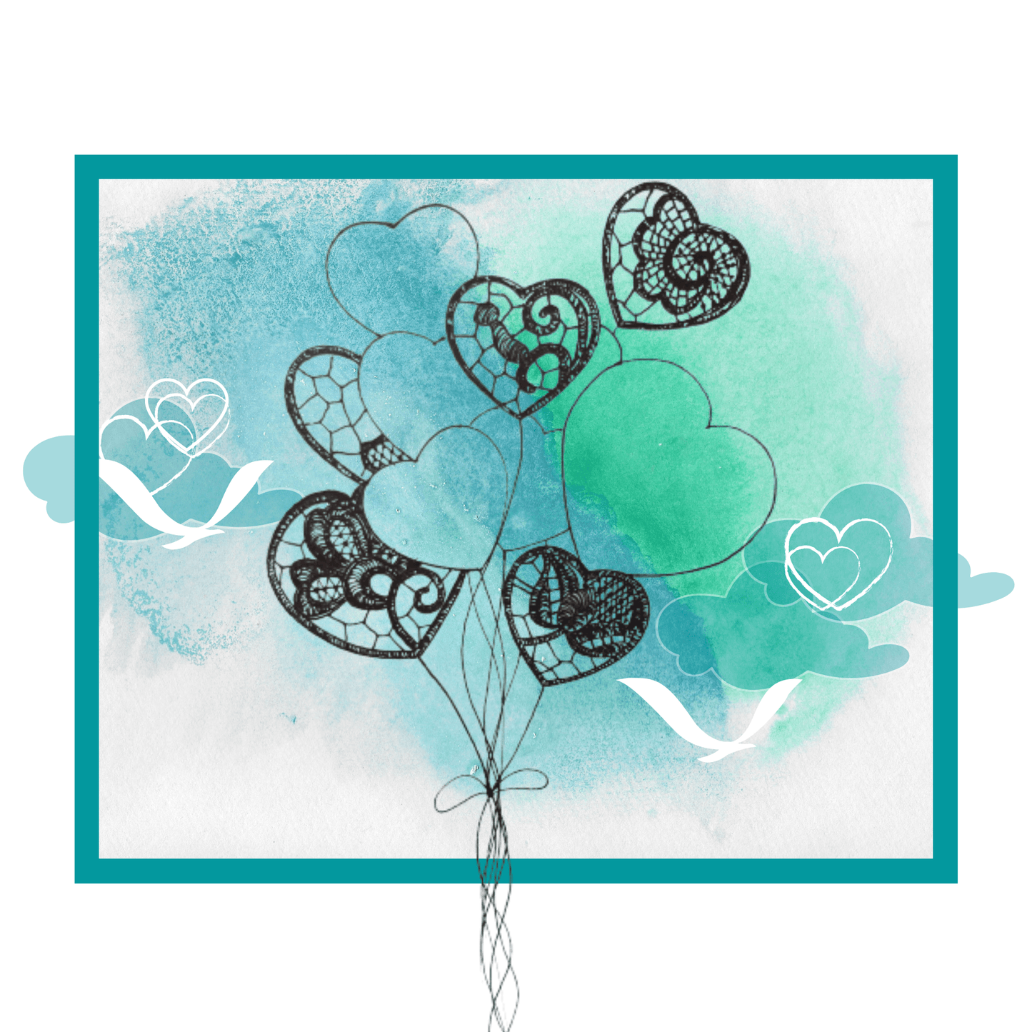 Maglia Stampata | Palloncino Cuore