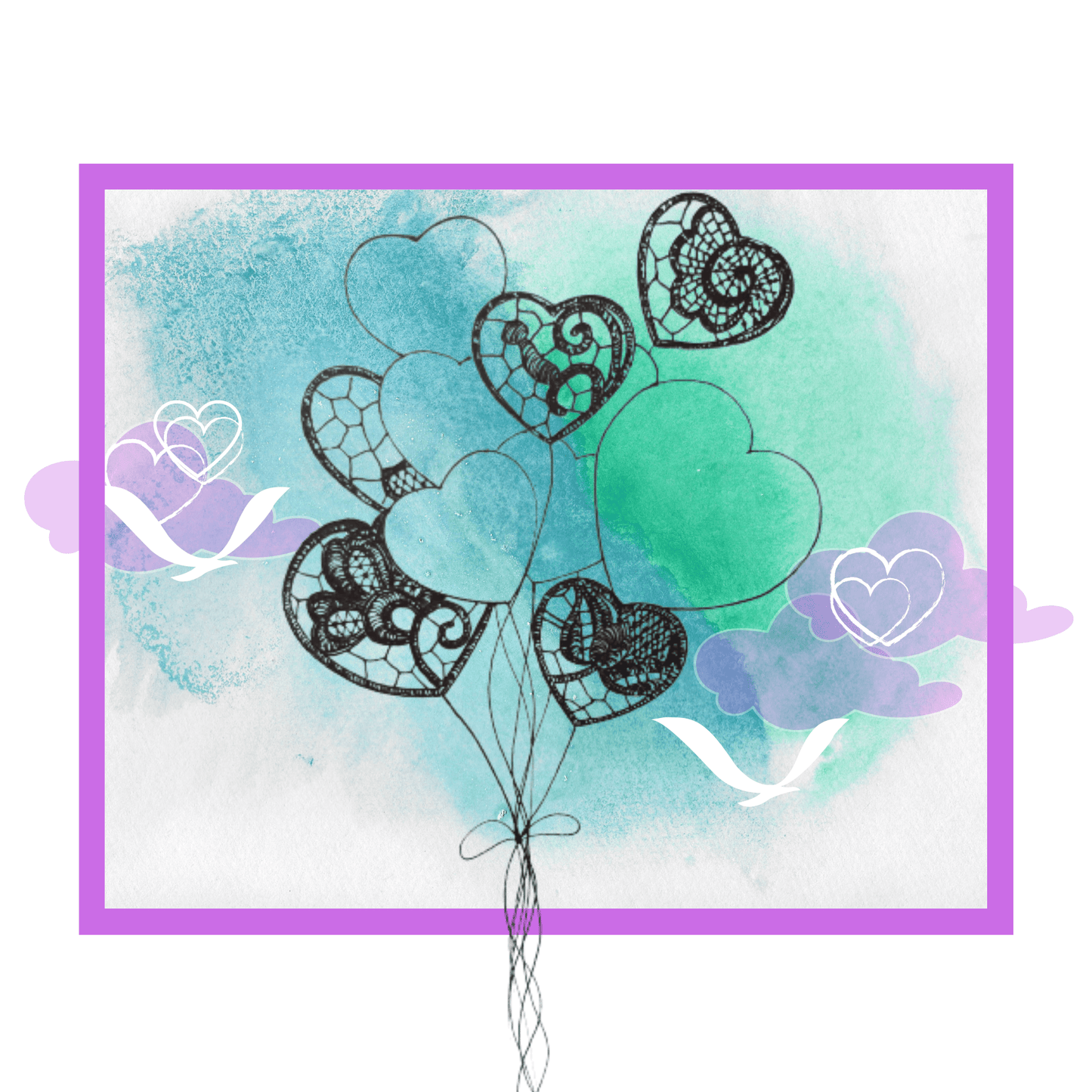 Maglia Stampata | Palloncino Cuore
