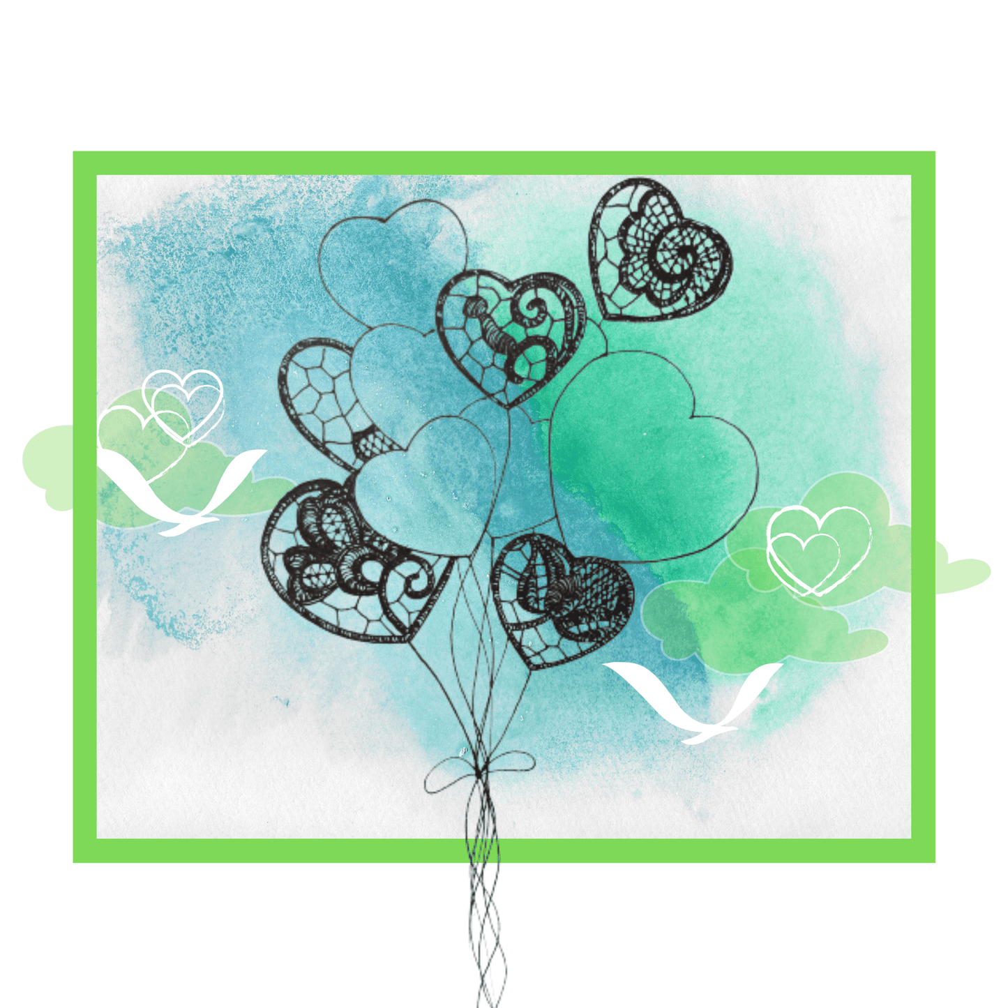 Maglia Stampata | Palloncino Cuore