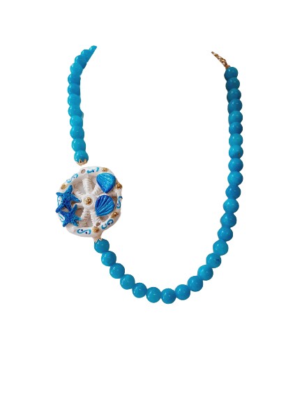 Collana Artigianale - Mare Turchese