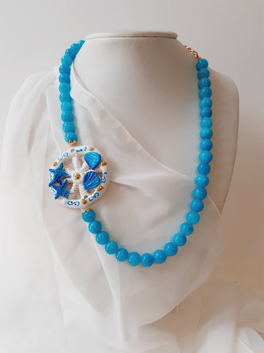 Collana Artigianale - Mare Turchese