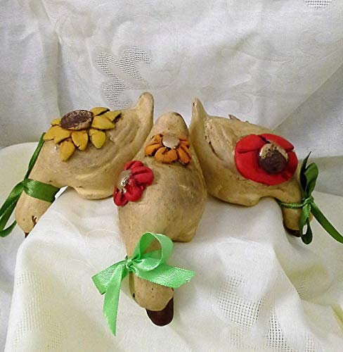 Tris papere a testa in giu