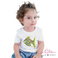 Maglietta bimba con pesce maiolica