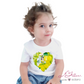 Maglietta bimba con trinacria