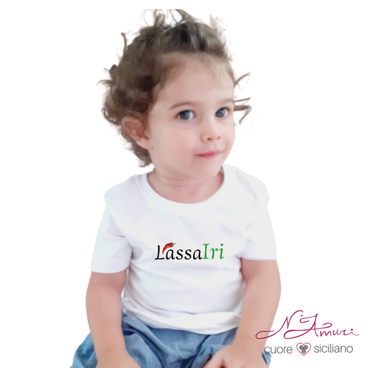Maglietta bimba con detto siciliano