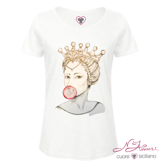 Testa di moro che gonfia un palloncino