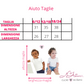 Maglietta bimba con fiocco