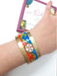 Bracciale artigianale - Decoro Carretto