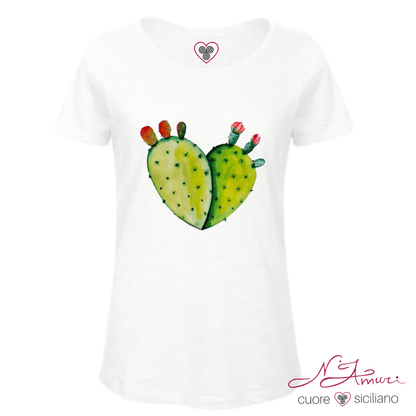 Maglia Stampata | Cuore Fico d'India