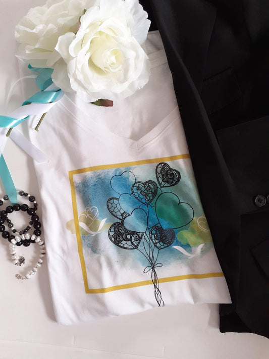 Maglia Stampata | Palloncino Cuore