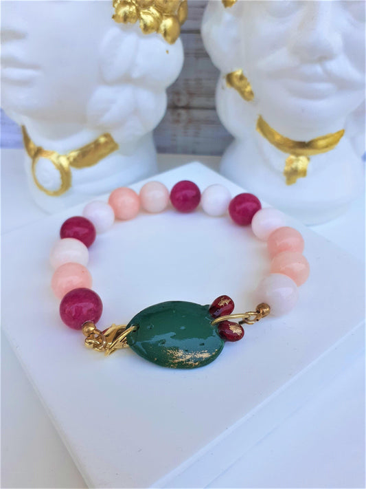 Bracciale con Pietre Dure - Ciondolo Siciliano