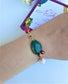 Bracciale con Pietre Dure - Ciondolo Siciliano