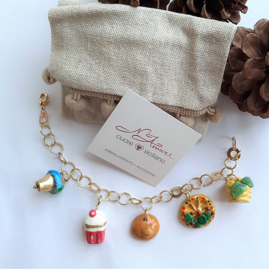 Bracciale Artigianale - Ciondoli Fatti a Mano Siciliani