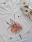 Maglia ricamata e dipinta a mano | Ballerina