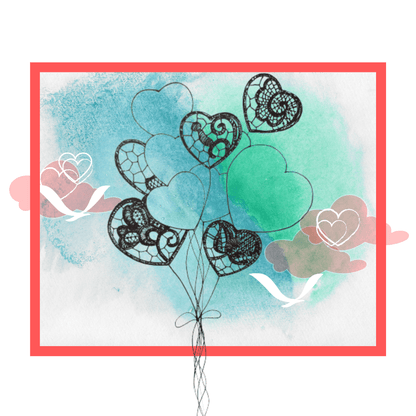 Maglia Stampata | Palloncino Cuore