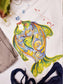 Maglia Stampata | Pesce in stile Maiolica