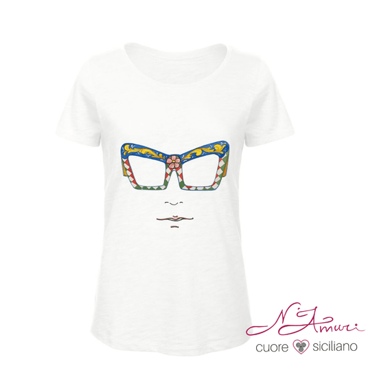 Maglia Stampata | Occhiali in stile Siciliano